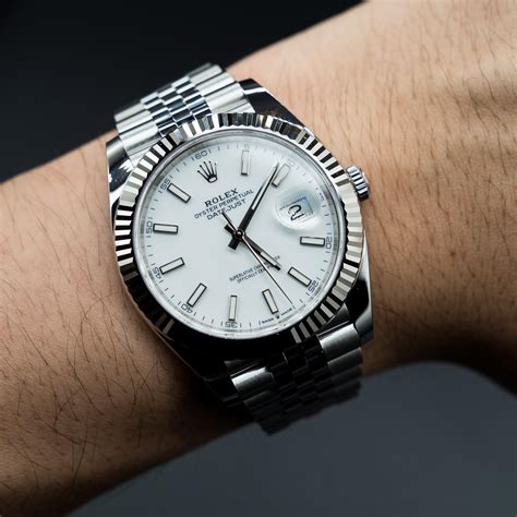 rolex 126334 white dial